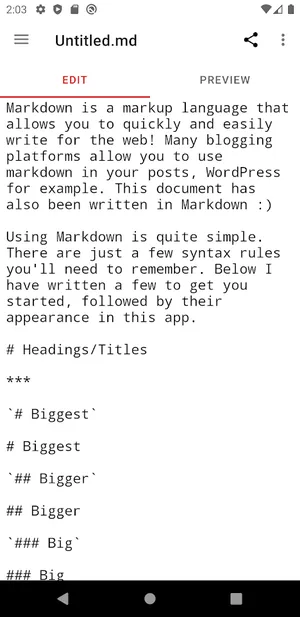 SimpleMarkdown